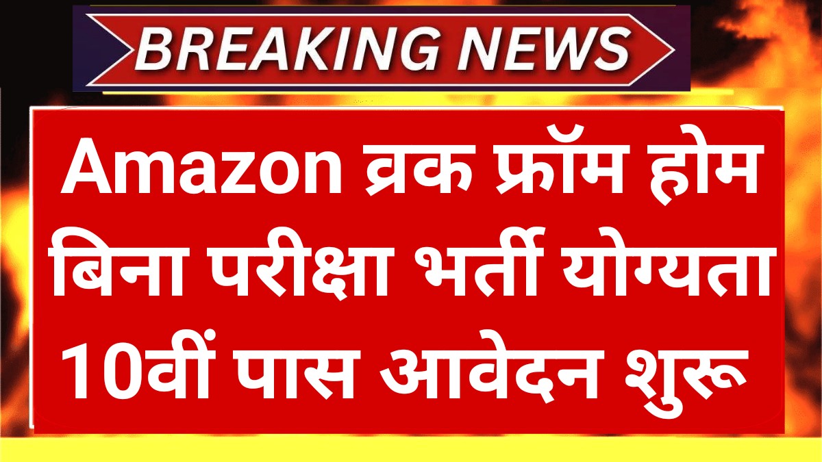 Amazon Work From Home